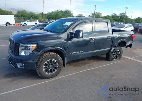 2018 Nissan Titan Pro-4X from USA, damaged, VIN 1N6AA1E54JN531442